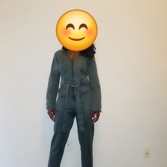Universal Thread Pants - Green utility jumpsuit
